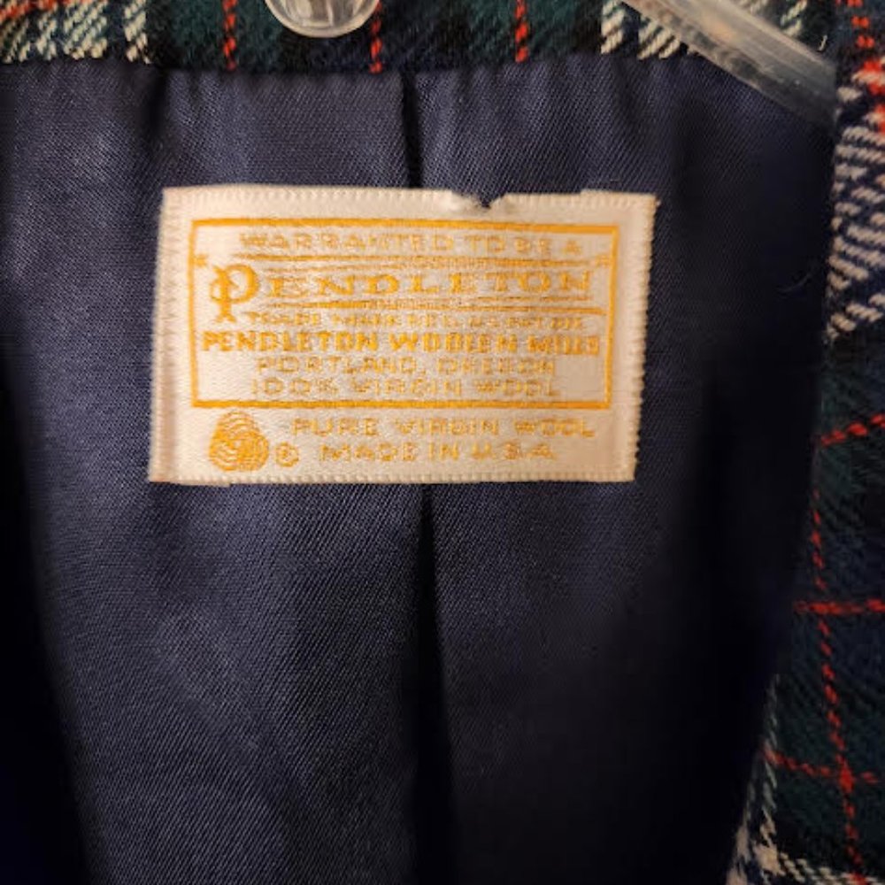 Pendleton Plaid Jacket - image 4